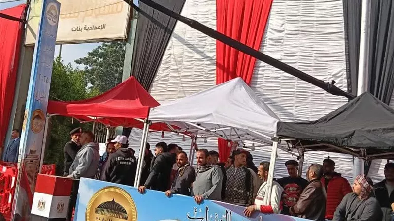 إقبال بلجان العمرانية مع فتح باب التصويت في انتخابات النواب