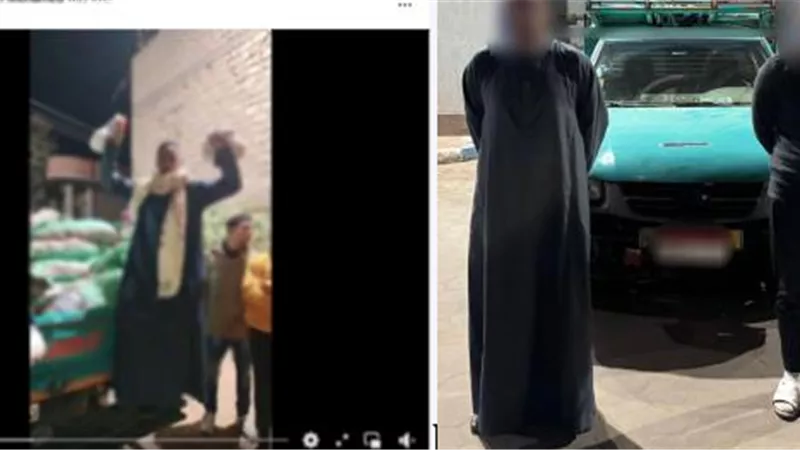 مزاعم انتخابية كاذبة بالمنيا.. ضبط شخص أوقف شحنة غذائية واتهم مرشحًا زورا