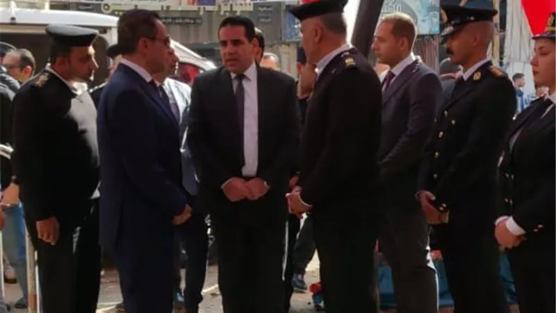 مدير أمن سوهاج يتفقد الحالة الأمنية خلال احتفالات عيد الميلاد المجيد