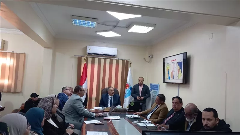  اجتماع لجنة الإشراف والمتابعة لخطط سلامة ومأمونية المياه بالقناة