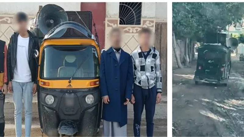 توك توك وميكروفون.. وسلية توجيه الناخبين لصالح أحد المرشحين بالبحيرة 
