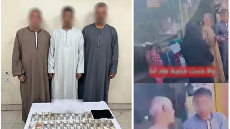 حاولا توجيه الناخبين بإسنا فسجلا لهما فيديو فسقطا فى قبضة الأمن 