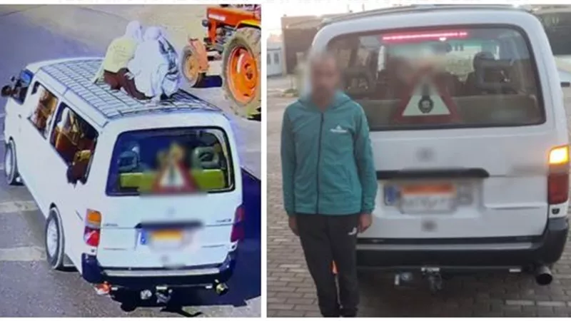 بيحمل ركاب زيادة .. الأمن يكشف تفاصيل فيديو فتيات أعلى ميكروباص بالغربية  