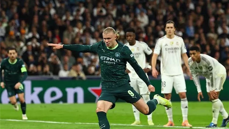 «هالاند»: الفوز على ريال مدريد كان مهم.. وملعب سانتياجو برنابيو صعب