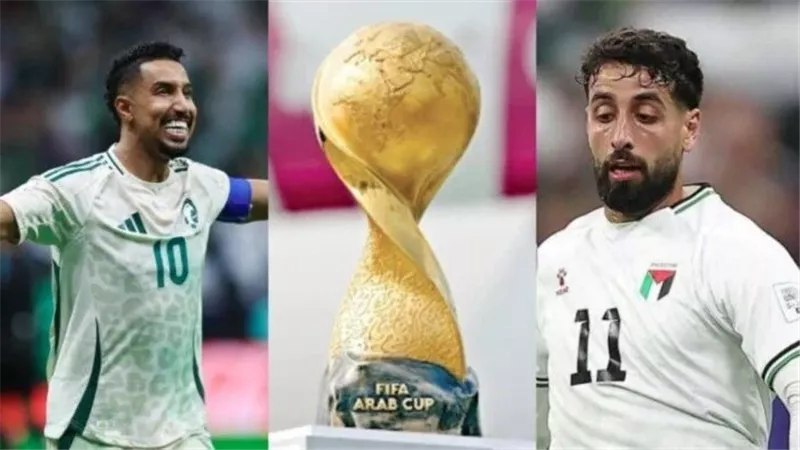 القنوات المفتوحة الناقلة لمباراة فلسطين والسعودية اليوم في كأس العرب 2025