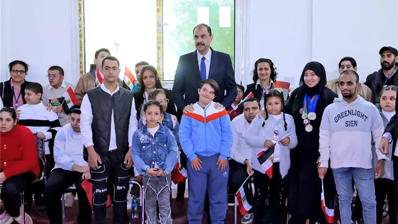 محافظ سوهاج يفتتح تطوير ورفع كفاءة نادي الإيمان لذوي الإعاقة