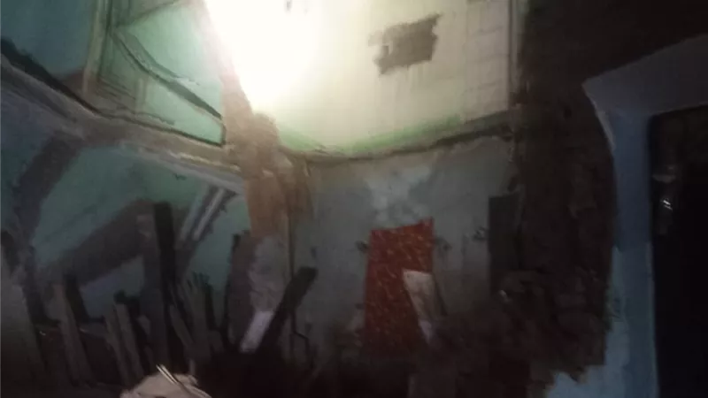 انهيار منزل مشيد بالطوب الأحمر دون خسائر في الأرواح بسوهاج 