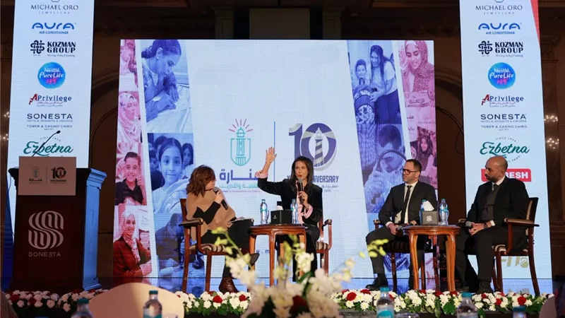 نائبة وزيرة التضامن تشهد فعاليات الاحتفال بالذكرى العاشرة لتأسيس مؤسسة منارة