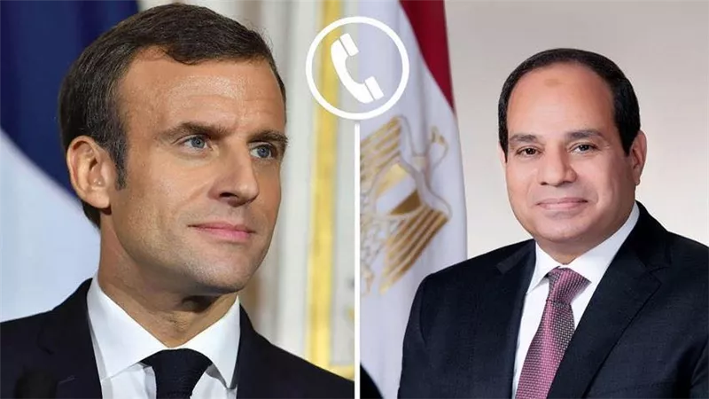 اتصال عاجل بين السيسي وماكرون.. تحذير مصري من فوضى إقليمية بسبب حرب إيران