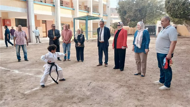 تعليم بنى سويف: مشاركة بالحملات والمبادرات وتنفيذ تدريبات مختلفة خلال عام 