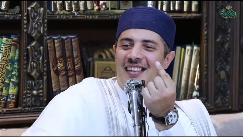 جابر البغدادي للمتسابق محمود السيد عبد الله: الشكر يعد عبادة عظيمة