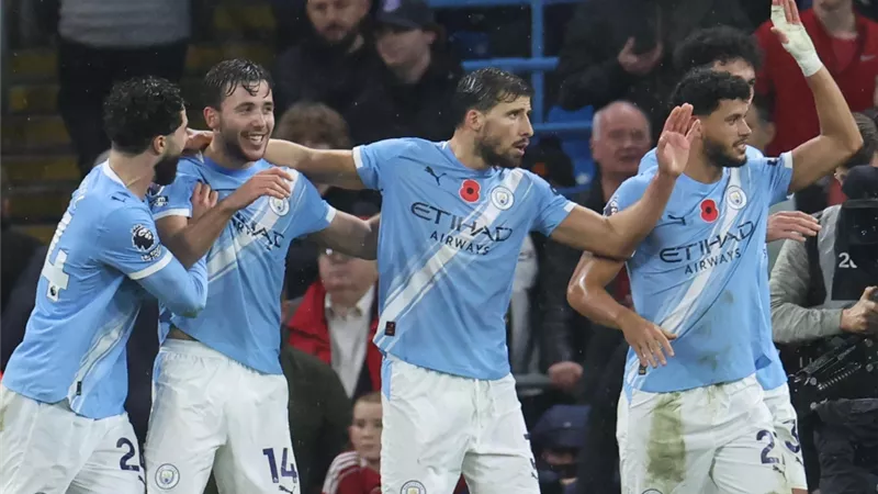 تشكيل مانشستر سيتي وكريستال بالاس اليوم في الدوري الانجليزي