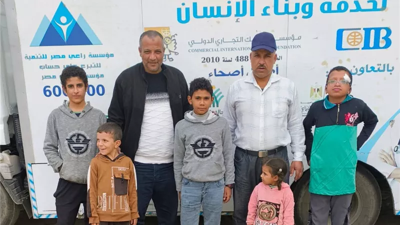 البحيرة: فحص 500 طالب وتوفير العلاج والنظارات الطبية مجاناً بأبو المطامير