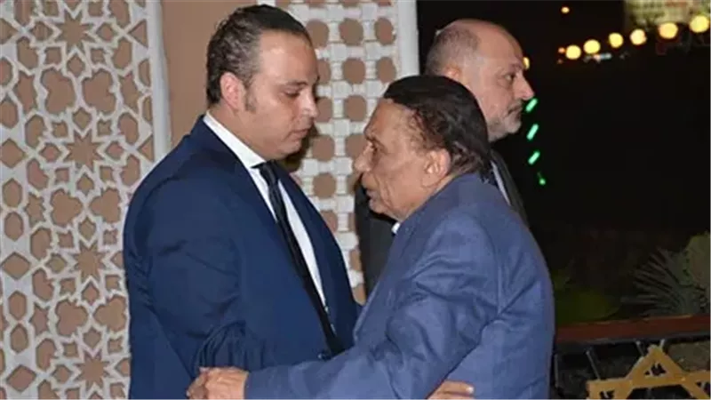 تامر عبدالمنعم ينعى إيمان شقيقة الزعيم عادل إمام وأرملة مصطفى متولي