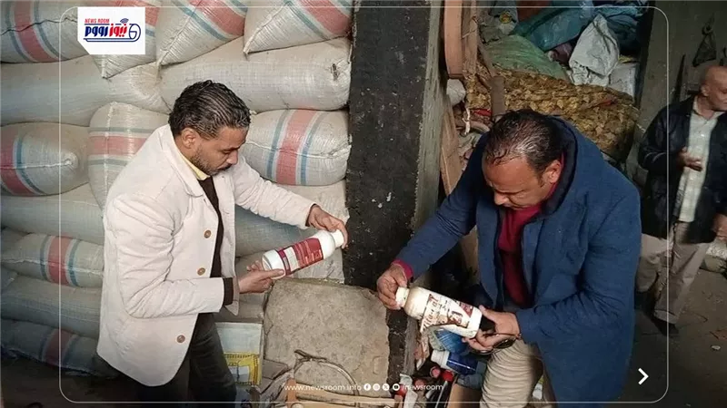تحرير 17 مخالفة خلال حملة رقابية مكبرة في مركز بني مزار بالمنيا