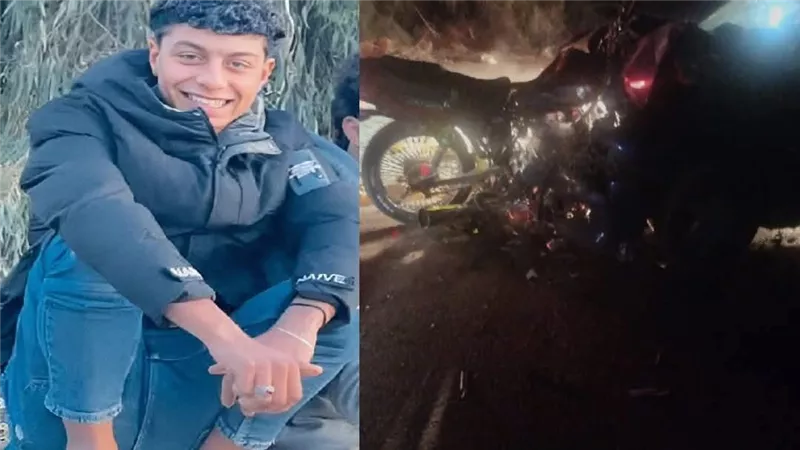 مصرع شاب في حادث تصادم موتوسيكل وسيارة على طريق تلا بالمنوفية