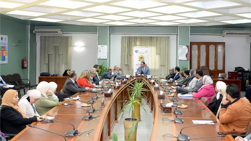 رئيس جامعة المنصورة يستقبل لجان تحكيم جوائز التميز المؤسسي الدورة الثالث 2025