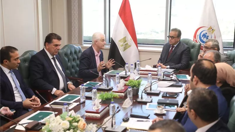وزير الصحة يعقد اجتماعًا مع وفد مجموعتي «Curagita» و«ACH» لمناقشة سبل التعاون