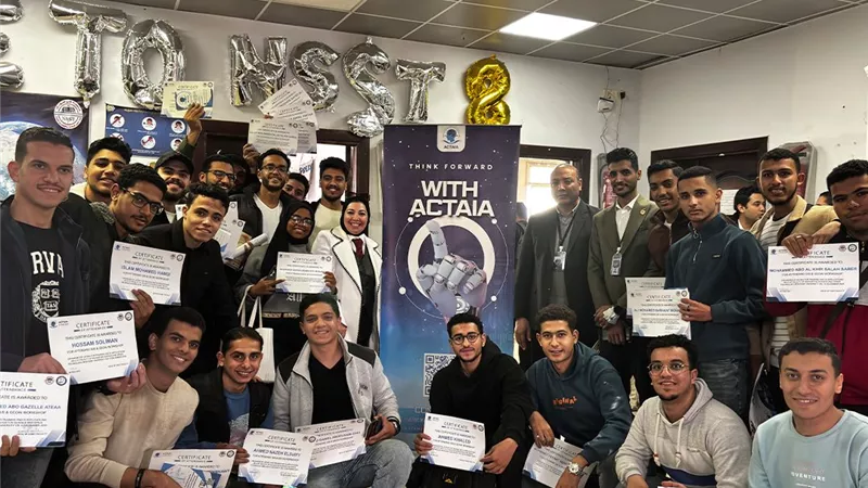 ورشة توعوية بجامعة بني سويف حول تقنيات الذكاء الاصطناعي وعلوم البيانات