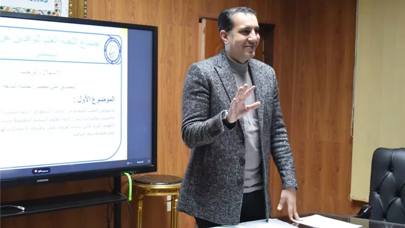 دعم الطلاب الوافدين والتعلم المدمج في صدارة أولويات جامعة بني سويف