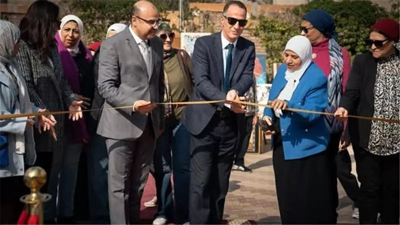افتتاح معرض ملتقى الفنون والحرف اليدوية الأول بجامعة الأهرام الكندية