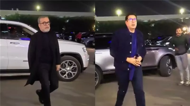 منهم هاني رمزي وشريف منير .. النجوم في عزاء إيمان شقيقة عادل إمام |صور وفيديو