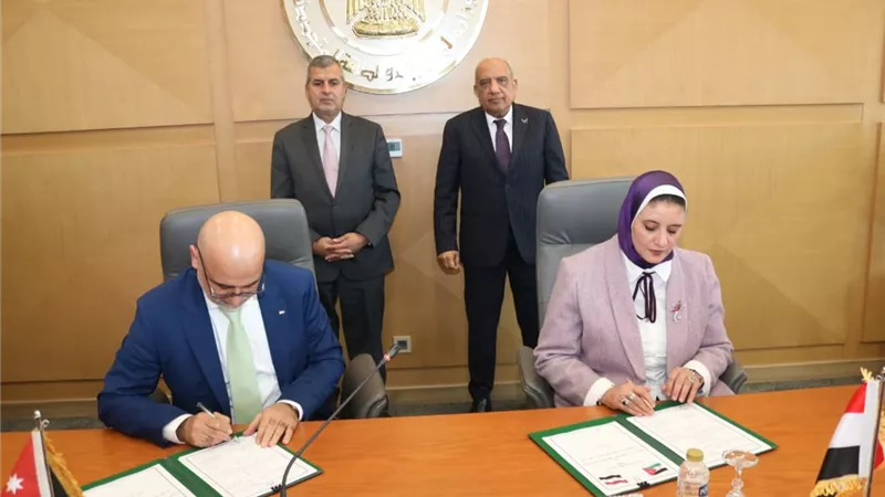 صالح الخرابشة: تعاون وشراكة في مجالات الطاقة الكهربائية مع مصر