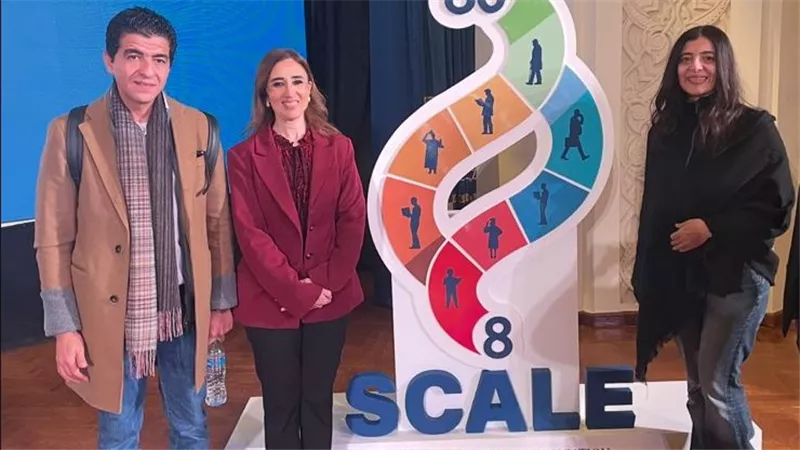 محمد أبو النجا نجاتي أول شخص يحصل على Scale Pin من الجامعة الأمريكية بالقاهرة