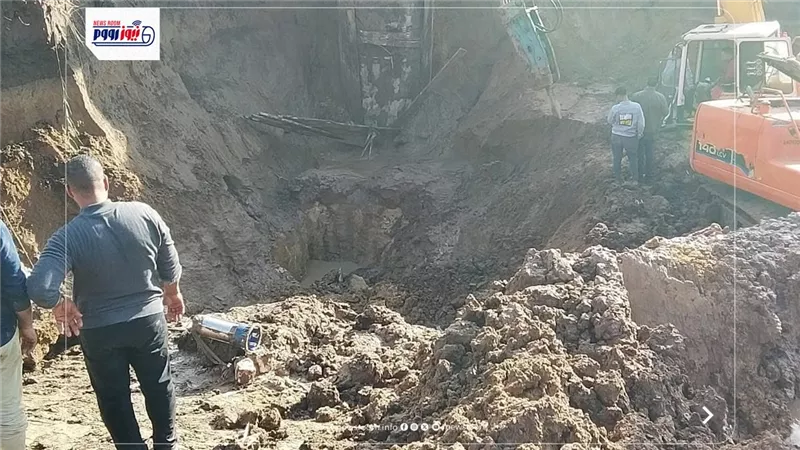 المياه الجوفية تعيق انتشال ضحايا التنقيب عن الكنز المدفون لليوم السادس بالفيوم