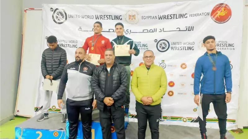 عادل الدياسطي يحصد برونزية الجمهورية للمصارعة ويواصل إنجازات دمياط الرياضية