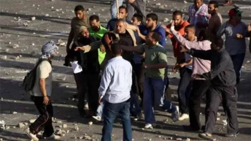 مشاجرة بسبب لهو الأطفال تنتهي بإصابة حلاق وآخر بسلاح أبيض في الجيزة