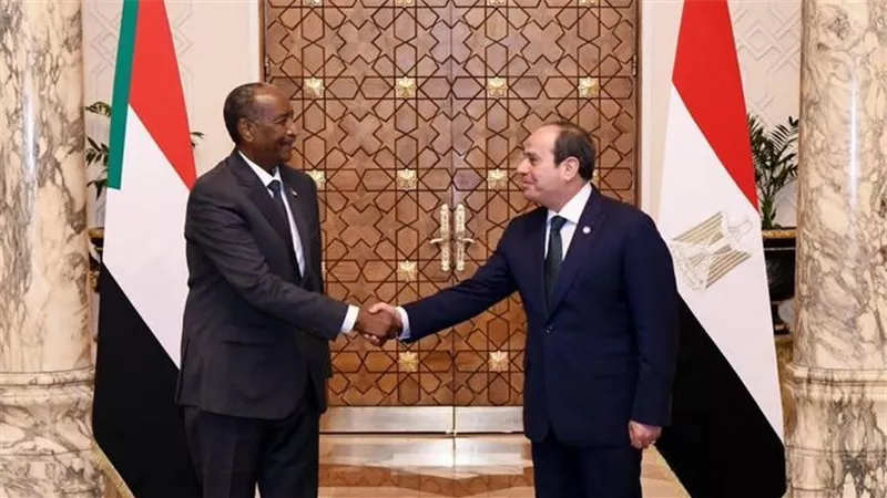 عضو بالشيوخ:  زيارة الفريق البرهان جاءت في 