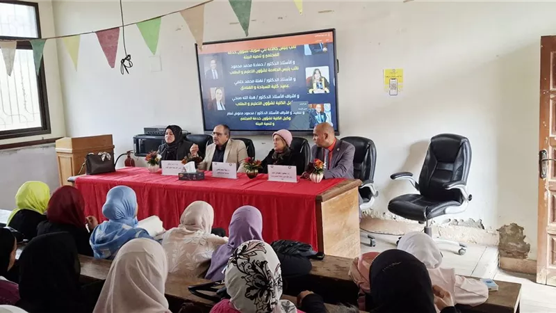 جامعة بنى سويف تواصل تعاونها المثمر مع الهيئة العامة لتعليم الكبار ومحو الأمية