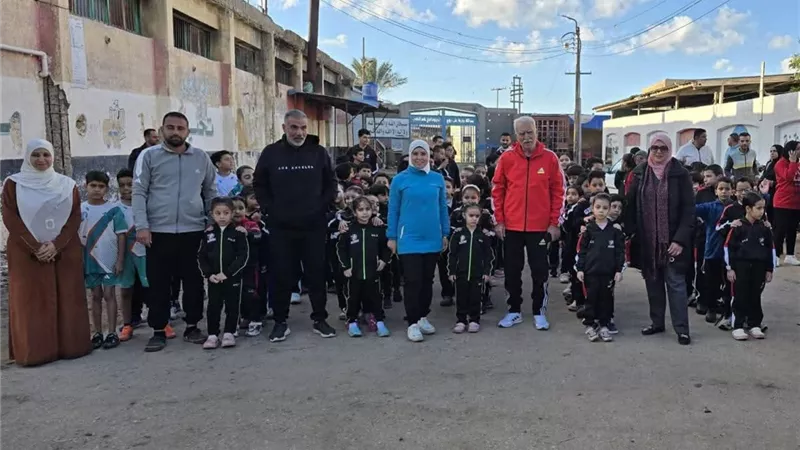 مديرية الشباب والرياضة بدمياط تنفذ مبادرة لياقة المصريين لتعزيز الصحة العامة