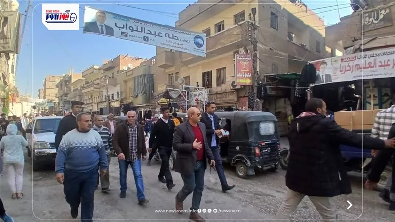 رئيس مدينة طامية يقود حملة مكبرة لرفع الإشغالات بالميادين والشوارع الرئيسة