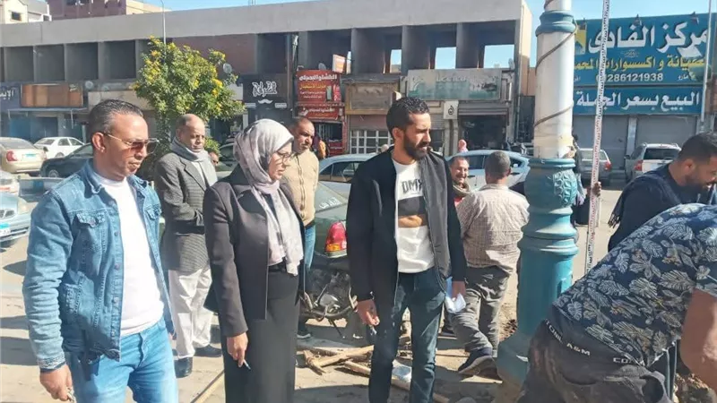 جهود مكثفة لرفع مستوى الخدمات بنطاق حى الأربعين بمحافظة السويس 