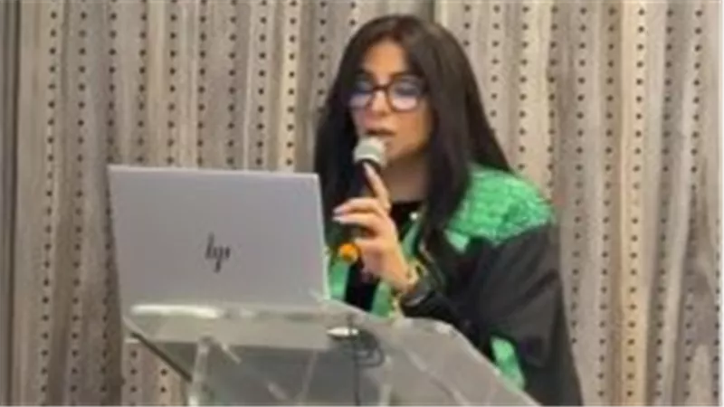 رسالة ماجستير لابنة الشهيد هشام بركات تتناول الجريمة البيئية وأبعادها القانوني