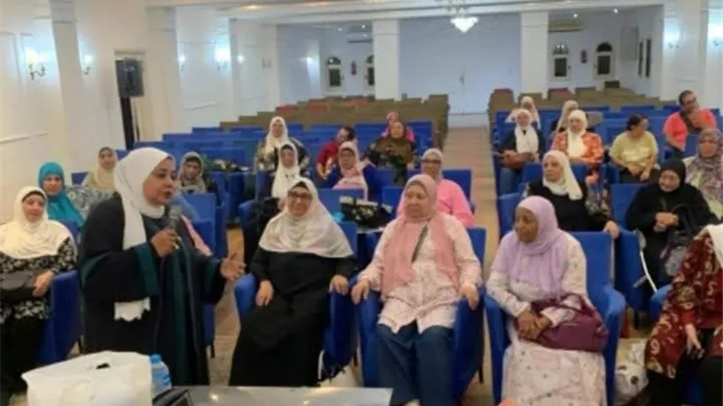 أوقاف الجيزة تعقد ندوة توعوية للسيدات  بنادي 6 أكتوبر الرياضي