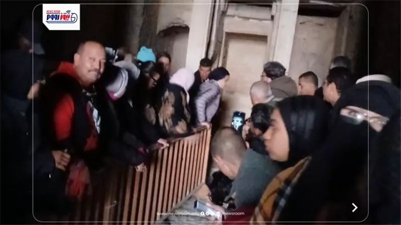 غابت الشمس والإحتفالية والمسئولين عن معبد قصر قارون بالفيوم 