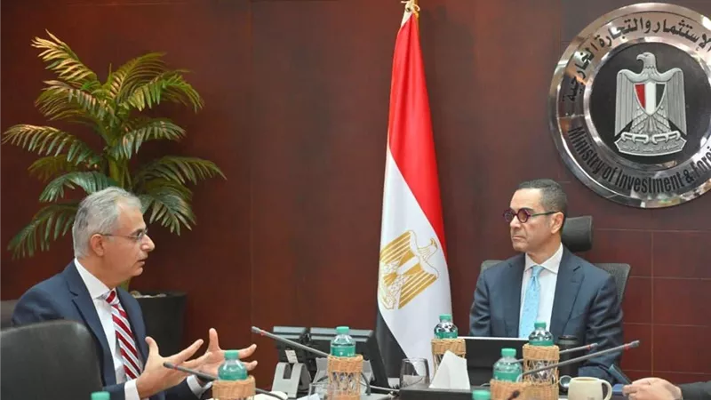 وزير الاستثمار يلتقي رئيس 