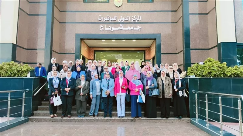 تمريض بنى سويف تشارك في فاعليات المؤتمر الدولي السابع بسوهاج
