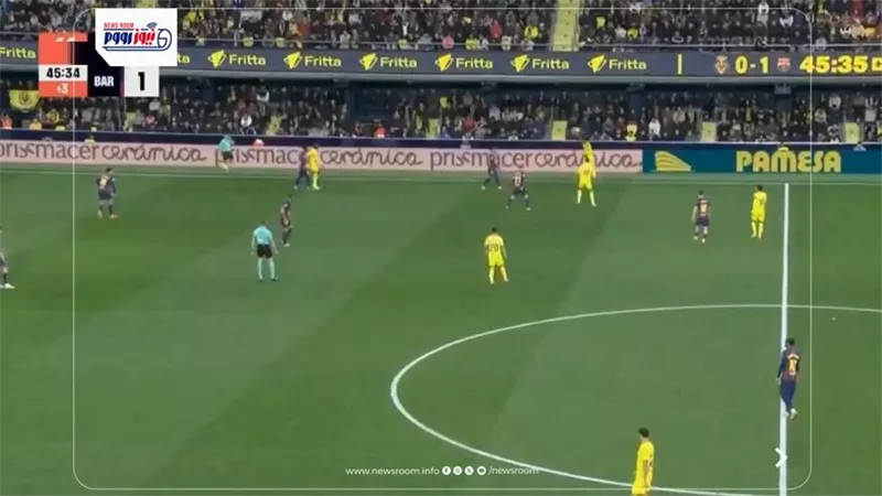 نتيجة وملخص وأهداف مباراة برشلونة وفياريال اليوم في الدوري الإسباني 2025