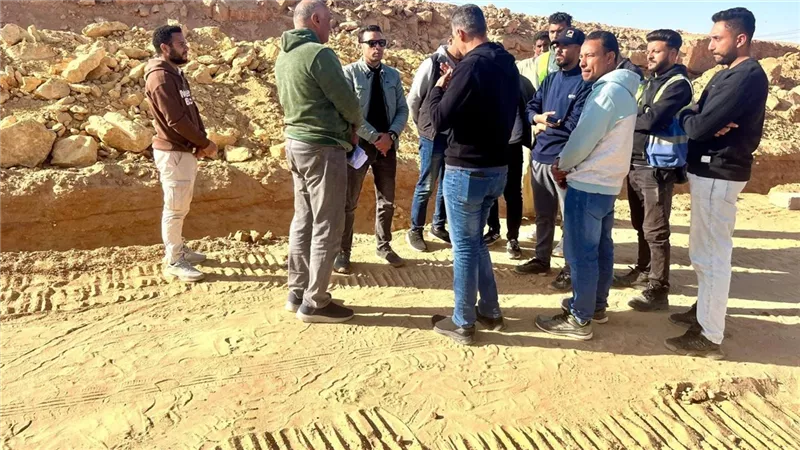 رئيس جهاز حدائق العاصمة يتفقد أعمال المرافق الرئيسية بمنطقة البوليفارد
