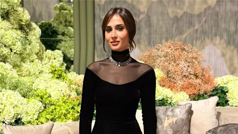 آن الرفاعي وهاندا ارتشيل بفستانين متقاربين في التصميم
