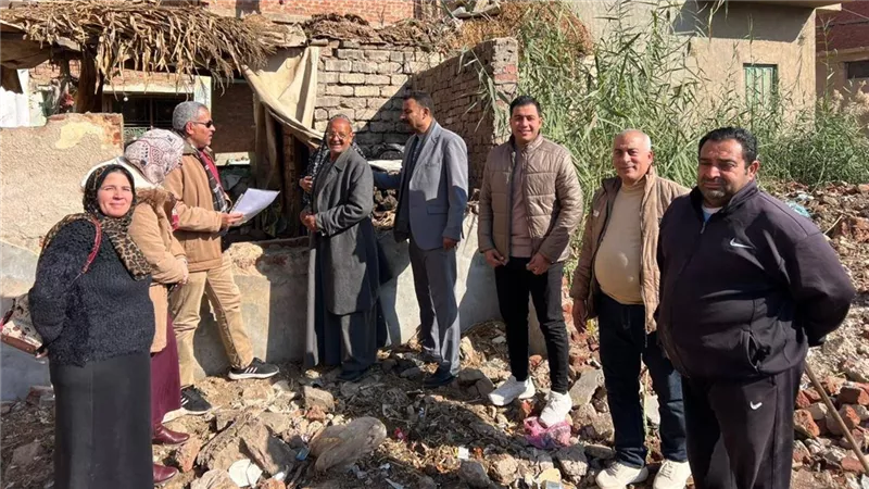 محمد مصطفى لطفي يعلن استلام موقع الوحدة البيطرية بالتلين | صور