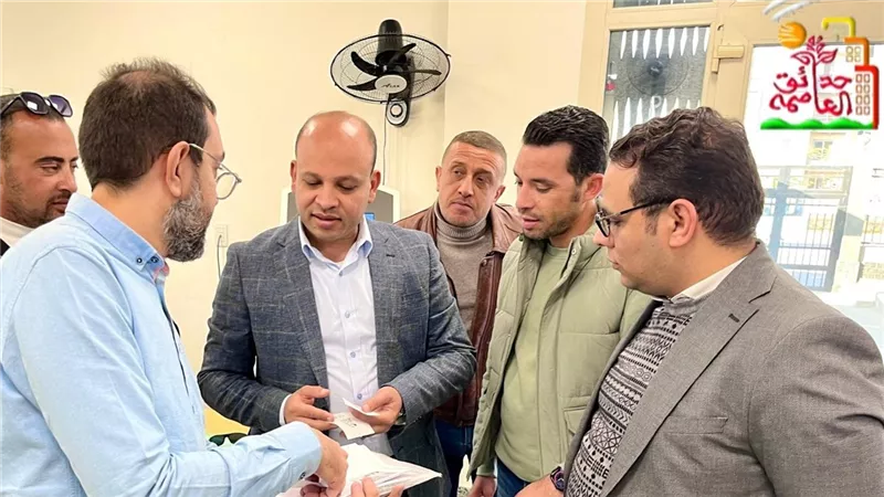رئيس جهاز حدائق العاصمة يتفقد موقف الخدمات المقدمة بالمدينة