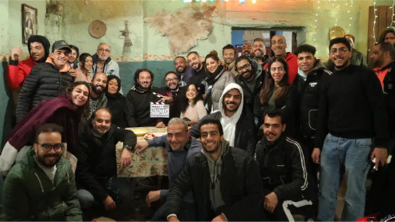بصورة من الكواليس.. حسام داغر يعلن انضمامه لفريق عمل مسلسل «البخت»
