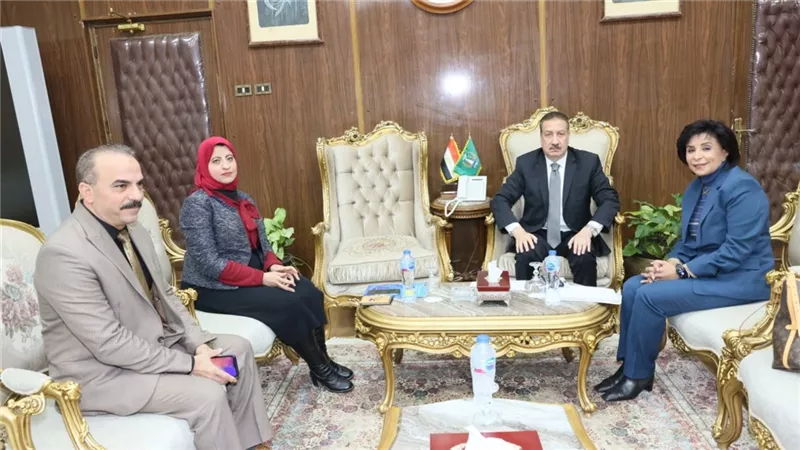 محافظ المنوفية يبحث مع مسؤول بمؤسسة مصر الخير تعزيز التعاون المشترك