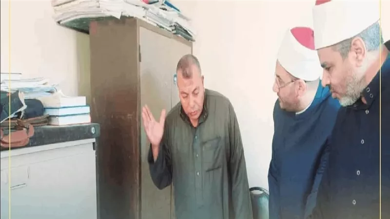 مرور ميداني لمدير مديرية أوقاف الإسكندرية على إدارة أوقاف برج العرب