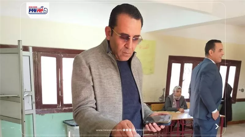 «الرتمي» يدلي بصوته في جولة الإعادة لانتخابات النواب.. ويؤكد: المشاركة واجب